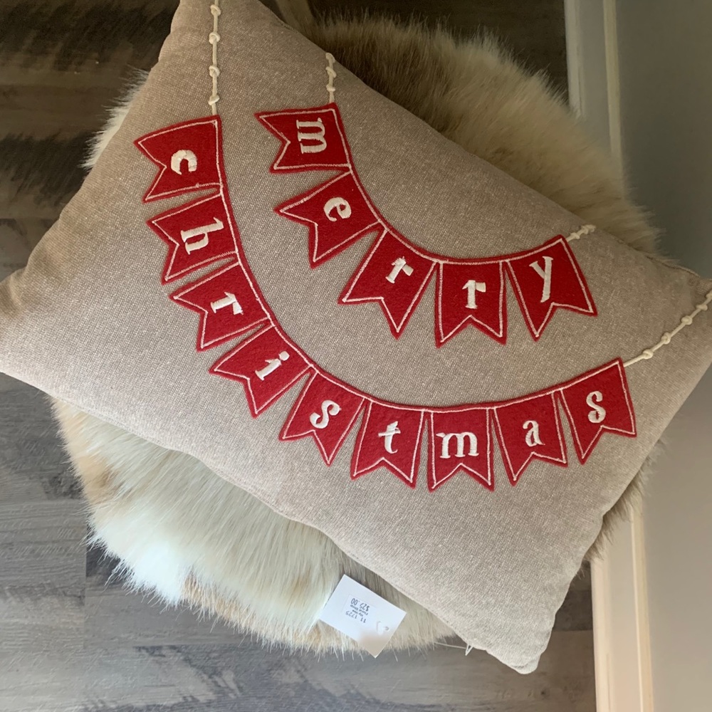 Brand new Christmas throw pillow!